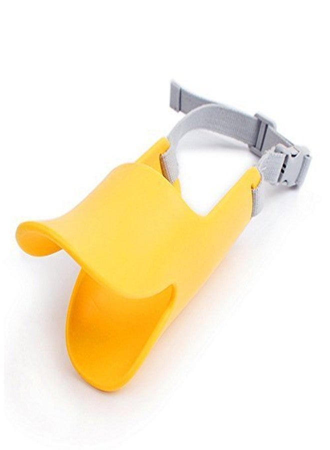 فوتابا كمامة وقناع مضاد للعض على شكل بطة من فوتابا (أصفر - صغير) - Image 2